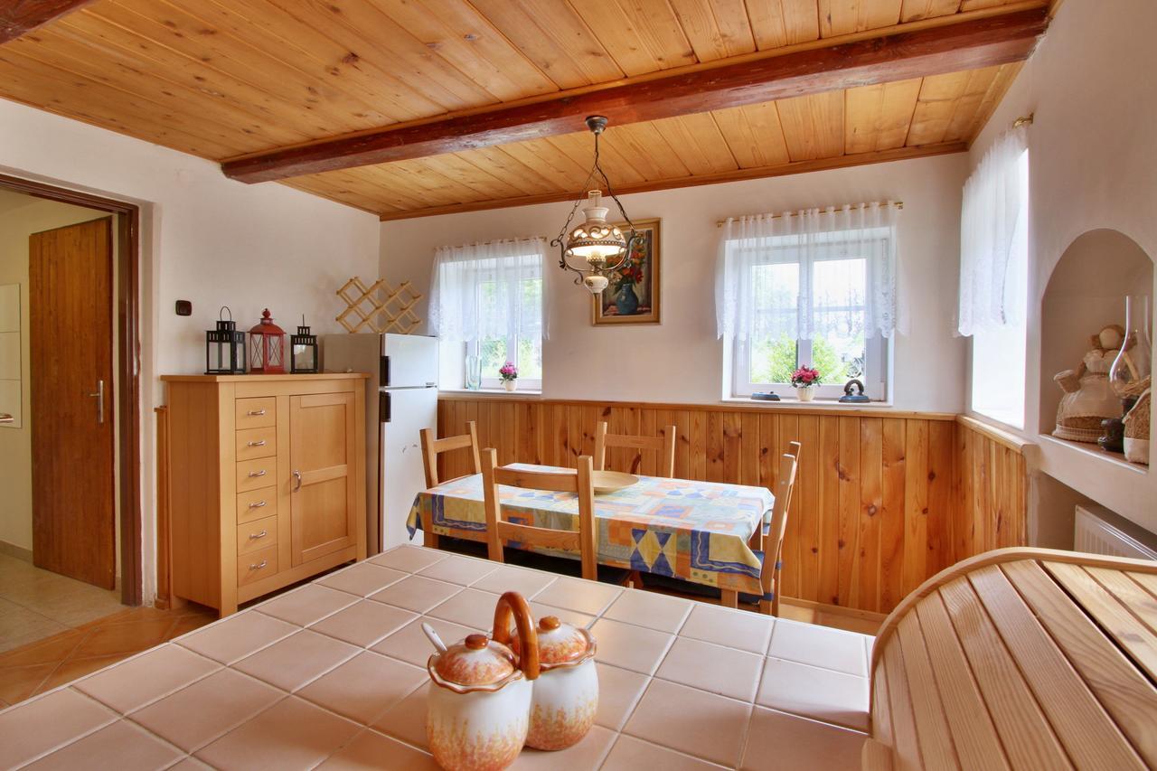Chalupy Dolní Chřibská Esterno foto